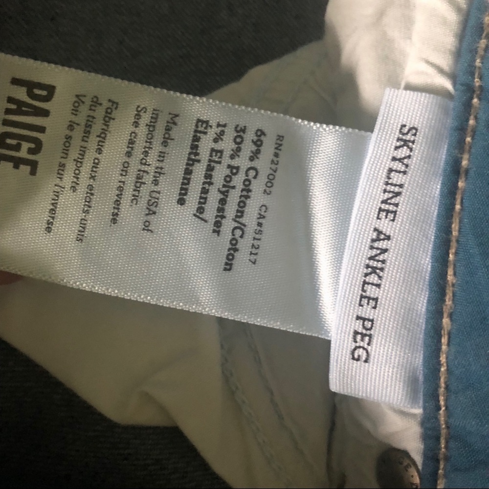 PAIGE Jeans - Skyline Ankle Peg - Picture 6 of 7